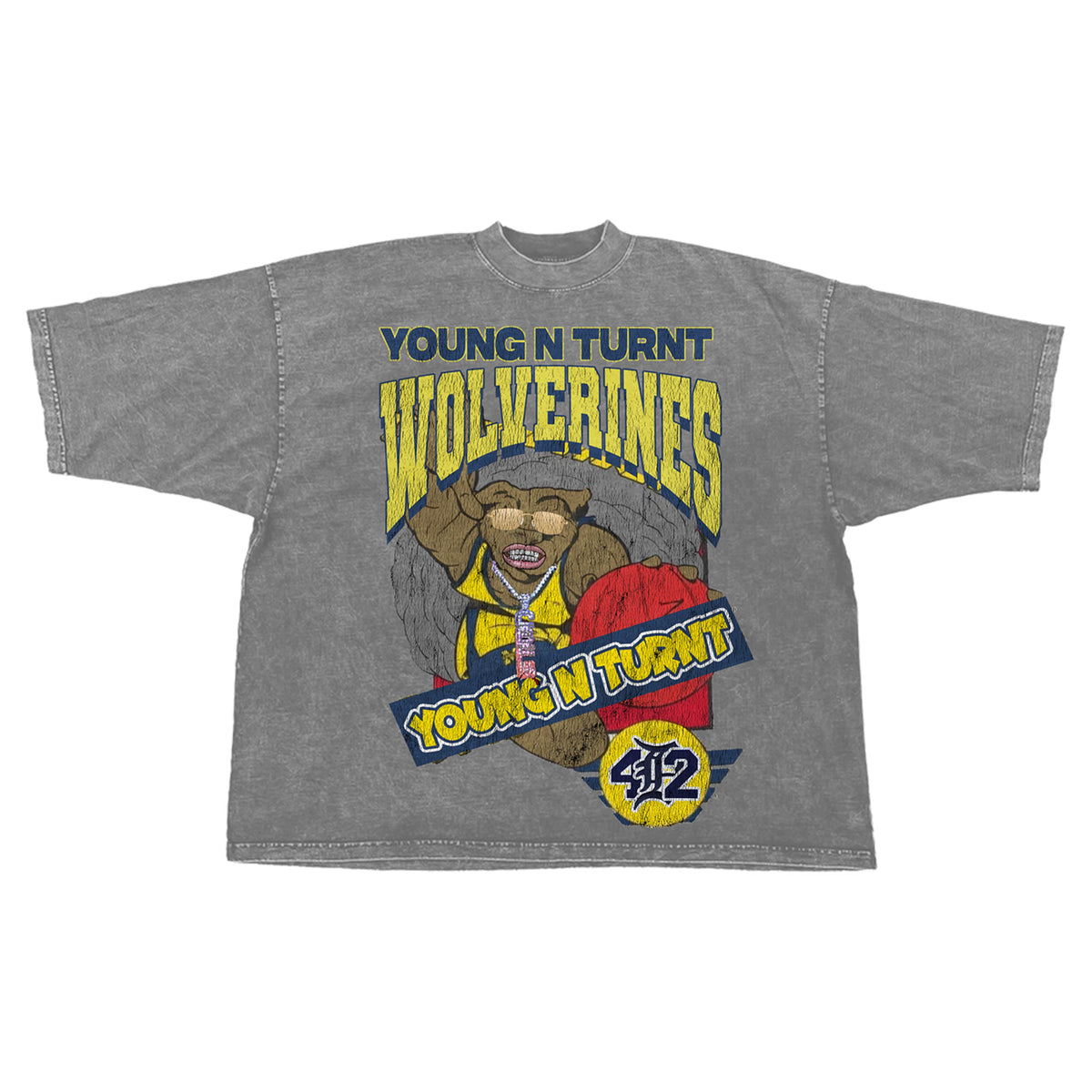 Young N Turnt Wolverines Tee PREORDER